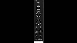 Video thumbnail for Behringer announces CM1A MIDI to CV Converter Module for Eurorack by MusicGearz