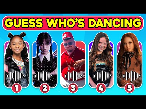 Guess Who Is Dancing? | Salish Matter, Wednesday, That Girl Lay Lay, Skibidi Dom Dom Yes Yes