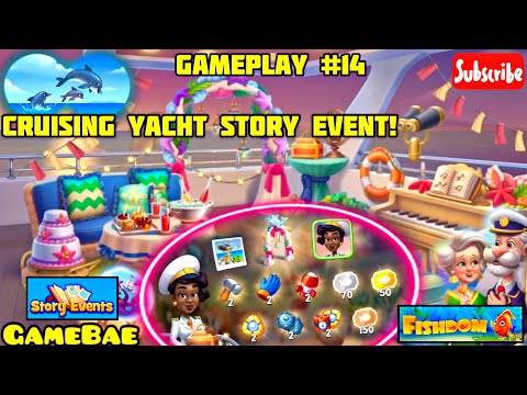 Cruising Yacht Story Event | Fishdom GamePlay #14 | Limited Time Exclusive Fish, Boosters & Goodies!