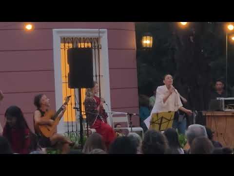 8M Gloria Carrá y Marie Perticari  en Vicente López  "Quinta Trabucco" Buenos Aires