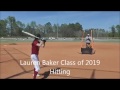 Lauren Baker, 2019, Skills Video 