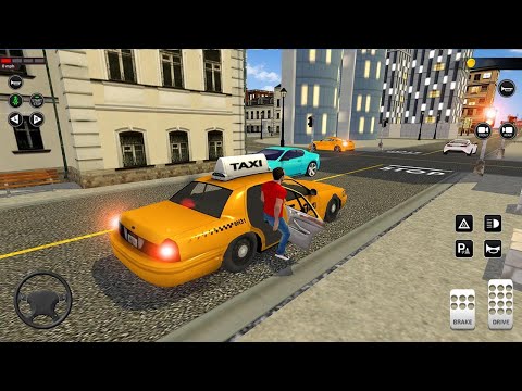 Taxi Sim 3D - City Taxi Driving 2020 - Android iOS Gameplay