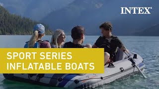 Schlauchboot INTEX 68351 Seahawk 4 Set
