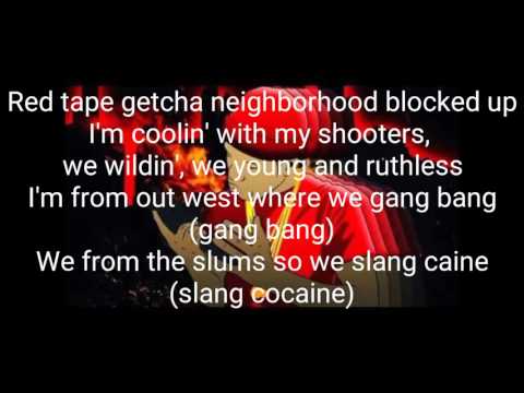 Lud foe - coolin with my shooters ( lyrics )