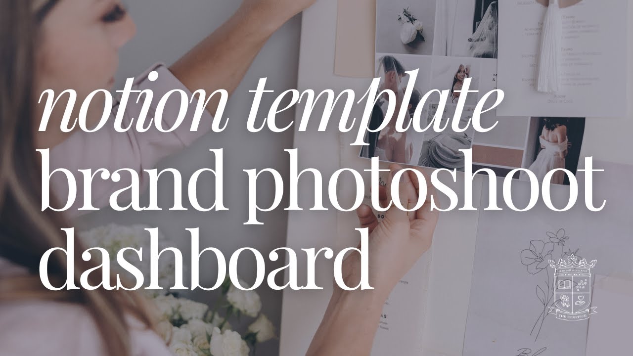 Brand Photoshoot Dashboard | Notion Template for Small Business