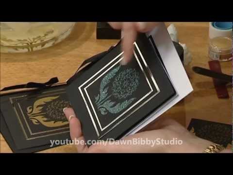 Dawn Bibby - Dreamweaver Stencils, Gilding Flakes, Embossing & Crackle Pastes (In 3D HD)