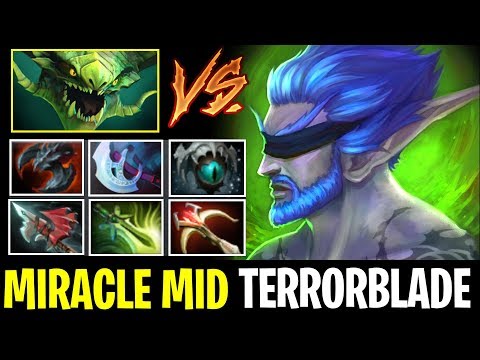 MIRACLE Mid Terrorblade Epic Game against Biggest Cancer of This Patch