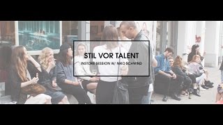 Stil vor Talent Instore Session w/ Niko Schwind