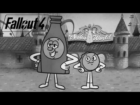 Fallout 4 Nuka World Trailer feat Bottle & Cappy