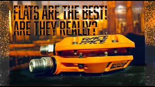 Mountain Biker Talking Peddles, FLATS vs Clipless?? Which is better?