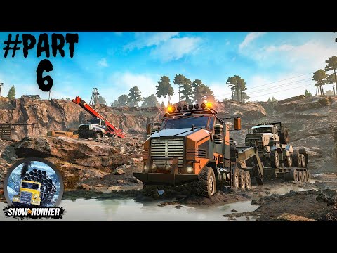 SnowRunner - Walkthrough - Part 6 - Drowned Scout Truck