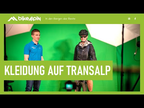 Das richtige Outfit auf Transalp.