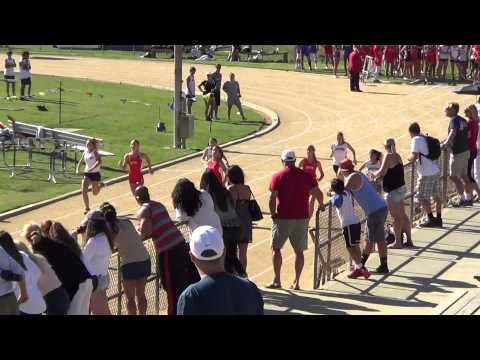 FSG 100m at Newport Harbor 3-26-15 - Los Alamitos Girls