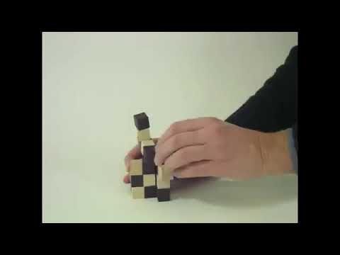 24101 - Wooden Elastic Cube Puzzle