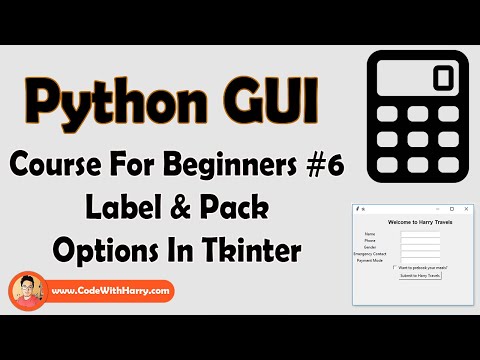 Learn Tkinter With Projects | Python Tkinter GUI Tutorial In Hindi 0