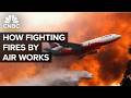 How Water Bombers Old Commercial Planes And Helicopters Battle Wildfires