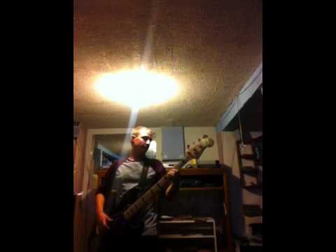 Rush- chain lightning bass cover video thumbnail