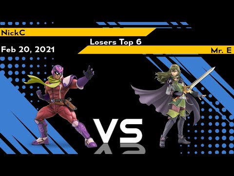 [Smash Ultimate] XeNOwifi Monthly (L.Top 6) - Mr. E vs NickC