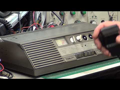 Fidelity CB3000FM CB27.81 UK FM CB radio base station - On The Air test