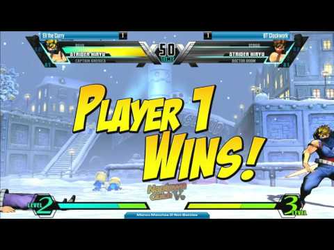 UMVC3 Sets @ Naptown Clutch V - DCB Eli the Curry vs BT Clockwork [720p/60fps]