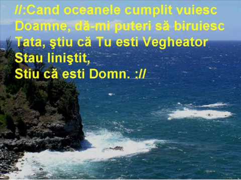 cintare crestina cind oceanele