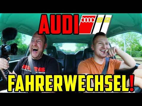 Marco misst ZEITEN! Micha fährt PROBE! - Audi S2 - SPORTWAGEN oder doch KLASSIKER?!