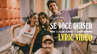 Musik-Video-Miniaturansicht zu Se Você Quiser Songtext von Breno Miranda