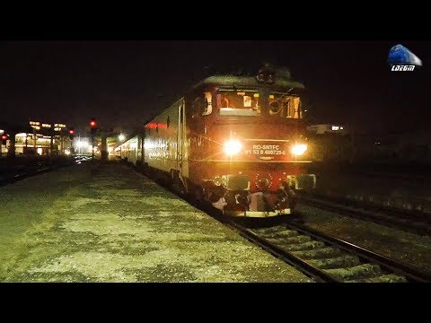 Clujeanca 40-0729-6&Mecanic Super Engineer in Gara Cluj Napoca Station in Noapte/Night 22 March 2018