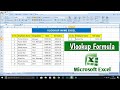 How To Use VLOOKUP Formula In Microsoft Excel VLOOKUP In Excel Excel VLOOKUP