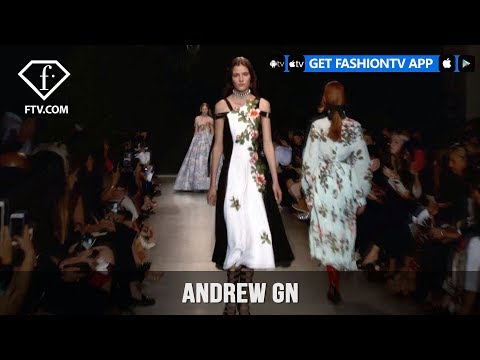 Paris Fashion Week Spring/Summer 2018 - Andrew GN | FashionTV