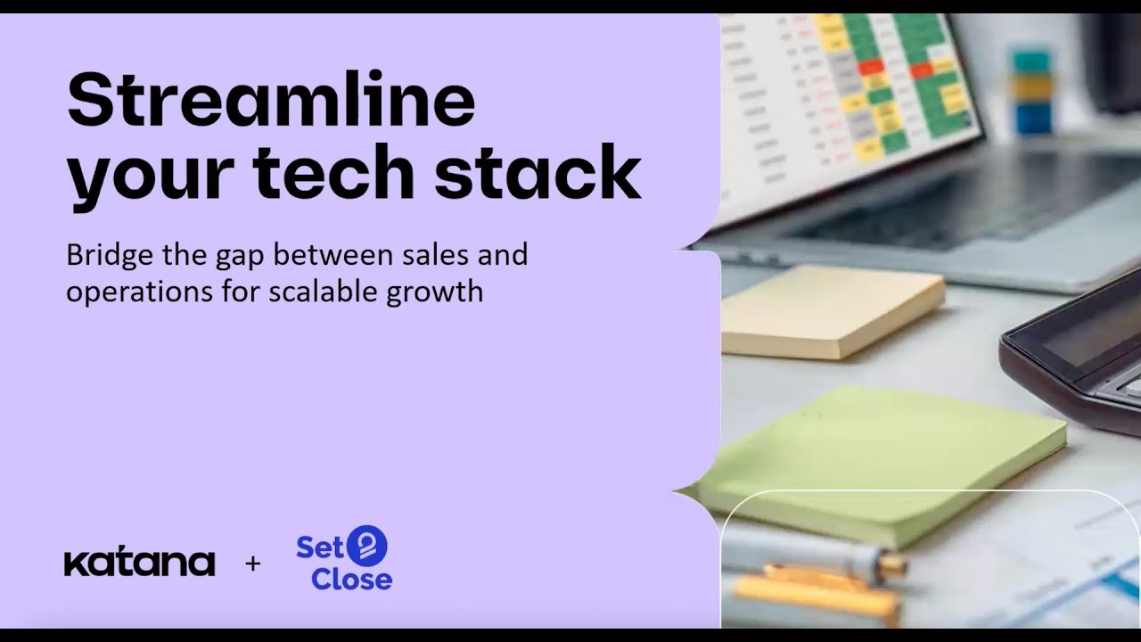 Streamline your tech stack: Bridge the gap between sales and operations for scalable growth