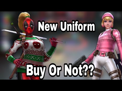 Gwenpool Uniform & Lady Deadpool Uniform Review - Marvel Future Fight