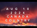 Billboard Top 60 Canada Country Chart Aug 10 2024
