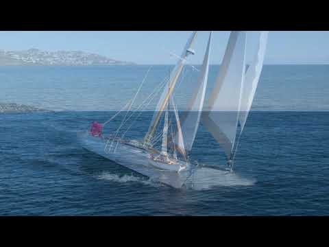 SKAL - VINTAGE SAILING YACHT 2nd only to DORADE in the 1931 Transatlantic Race; now rejuvenated.