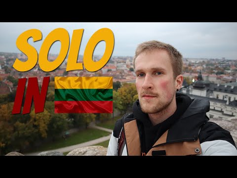 Solo in Lithuania's capital city Vilnius 🇱🇹