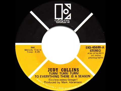 1969 Judy Collins - Turn! Turn! Turn! (To Everything There Is A Season) (stereo 45)
