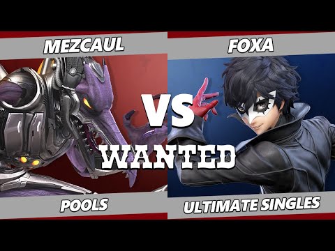 WANTED S4 C4 - Mezcaul (Ridley) Vs. Foxa (Pac-Man, Joker) SSBU Ultimate Tournament