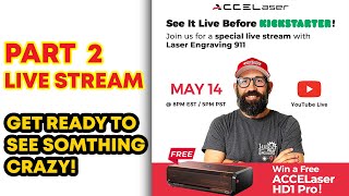 ✅PART 2: Live Special Reveal ACCELaser HD1 Q and A with Michael and ACCELaser