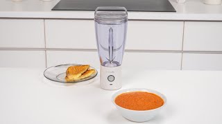 BlendJet Tomato Basil Soup ASMR BlendJet Recipe