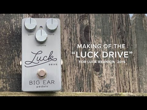BIG EAR Pedals Luck Drive Overdrive Boost Ltd Ed Rare image 8