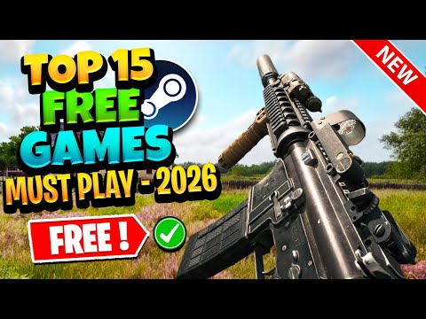15 Must-Play FREE PC Games for 2026 | Perfect for New PC Gamers