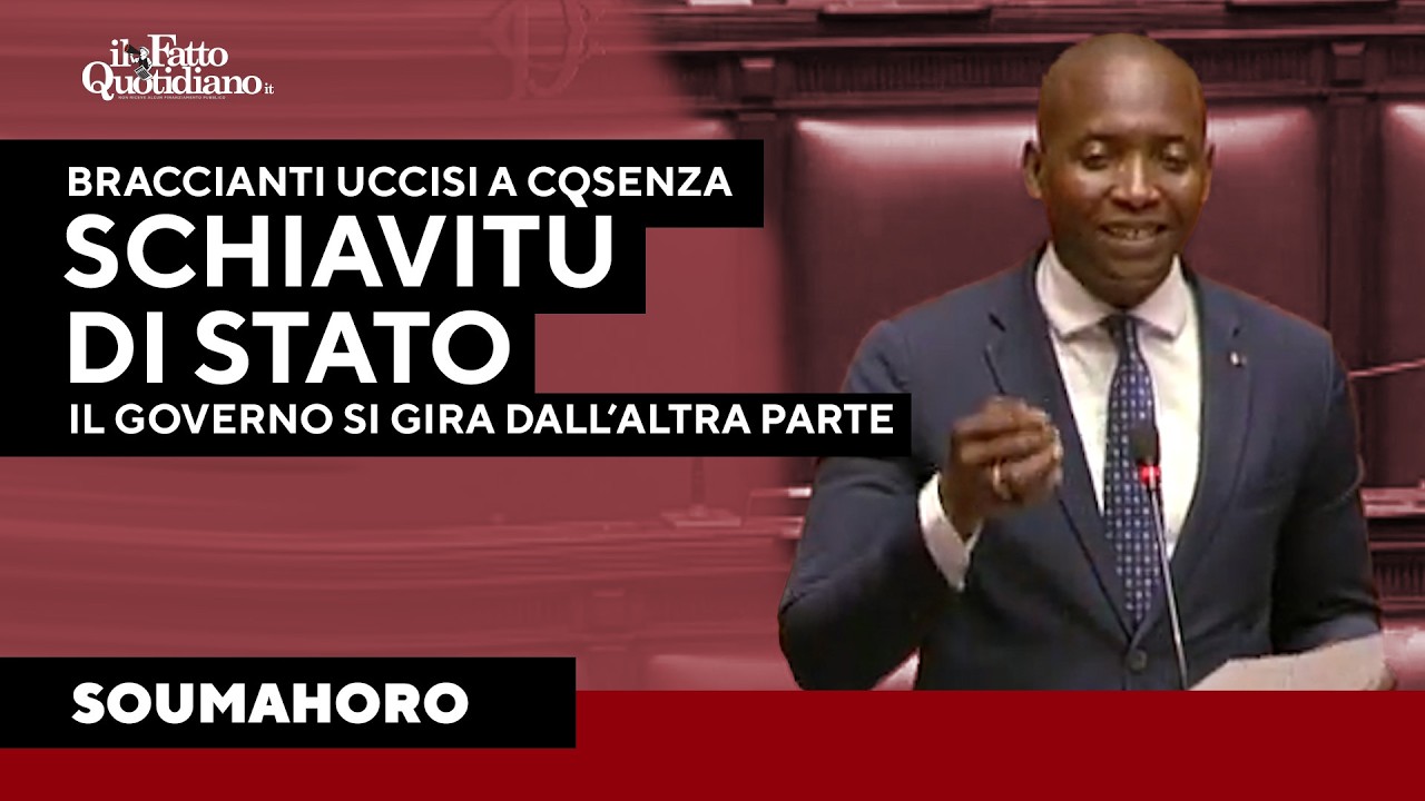 Strage di Amendolara, l’attacco in Aula: “Campi, logistica e moda: l'Italia regge sulla schiavitù”