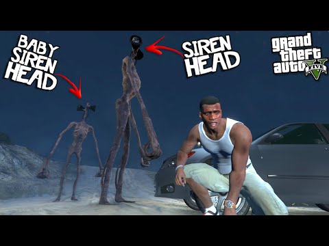 SIREN HEAD had a BABY in LOS SANTOS (GTA 5 Mods)