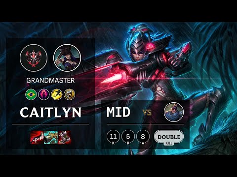 Caitlyn Mid vs Yasuo - BR Grandmaster Patch 10.24