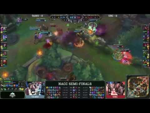 bobqinXD Katarina Pentakill - Game 1 - TAMU vs UBC - League of Legends