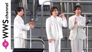CLASS SEVEN、王子様すぎるホワイトジャケット姿で「2026 神宮外苑花火大会」に登場「一緒に支援の輪を僕たちと一緒に広げていけたら」