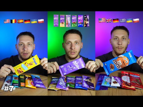 ASMR:CHOCOLATE MUKBANG (Compilation) №7