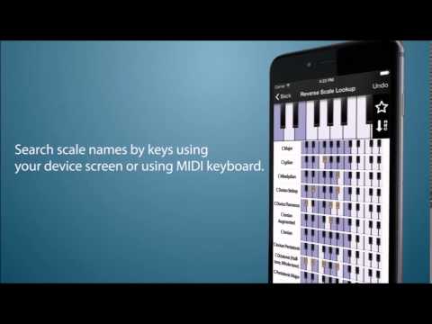 Piano Companion app preview for iOS
