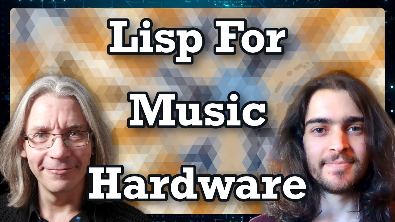 Music with Raspberry Pi Hardware \u0026 A Lisp Brain (with Dimitris Kyriakoudis)