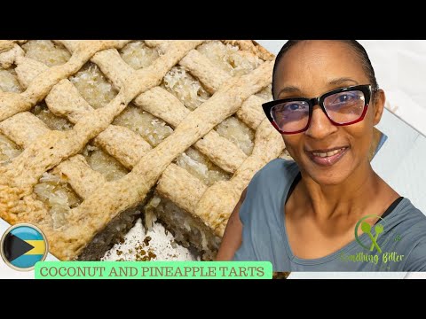 COCONUT & PINEAPPLE TART | BAHAMIAN DESSERTS